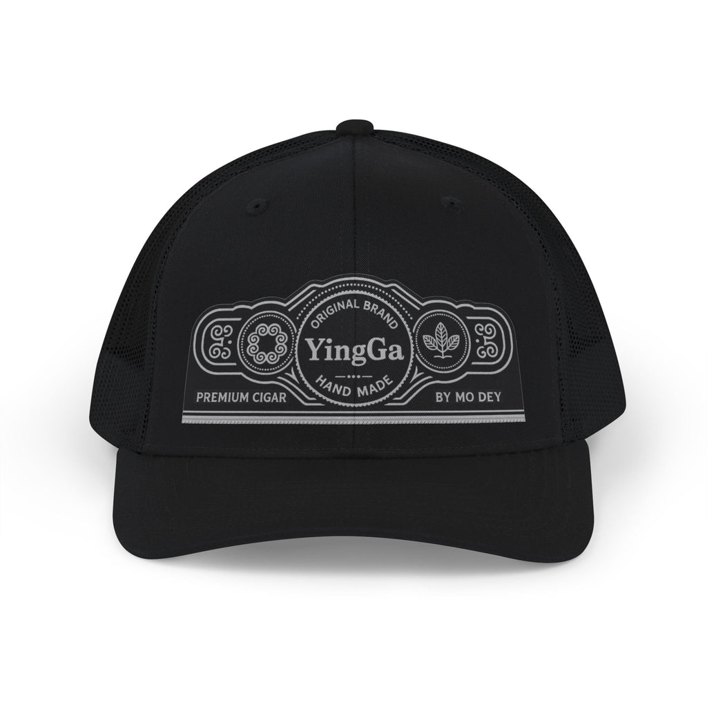 YingGa Vintage Patch Trucker Cap - Mesh Snapback Hat