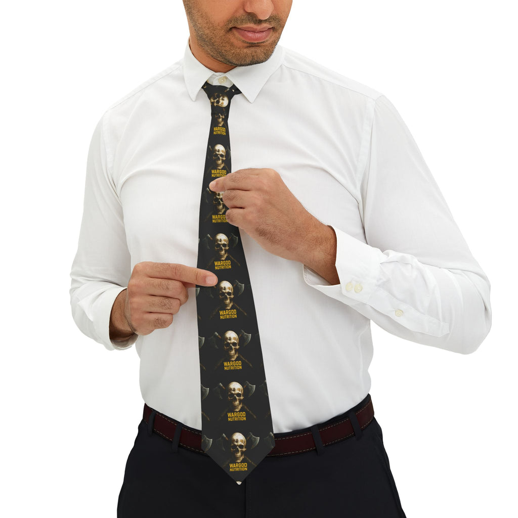 Skull & Crossbones Necktie – 'Dead Men Tell No Tales' Pirate Fashion Tie