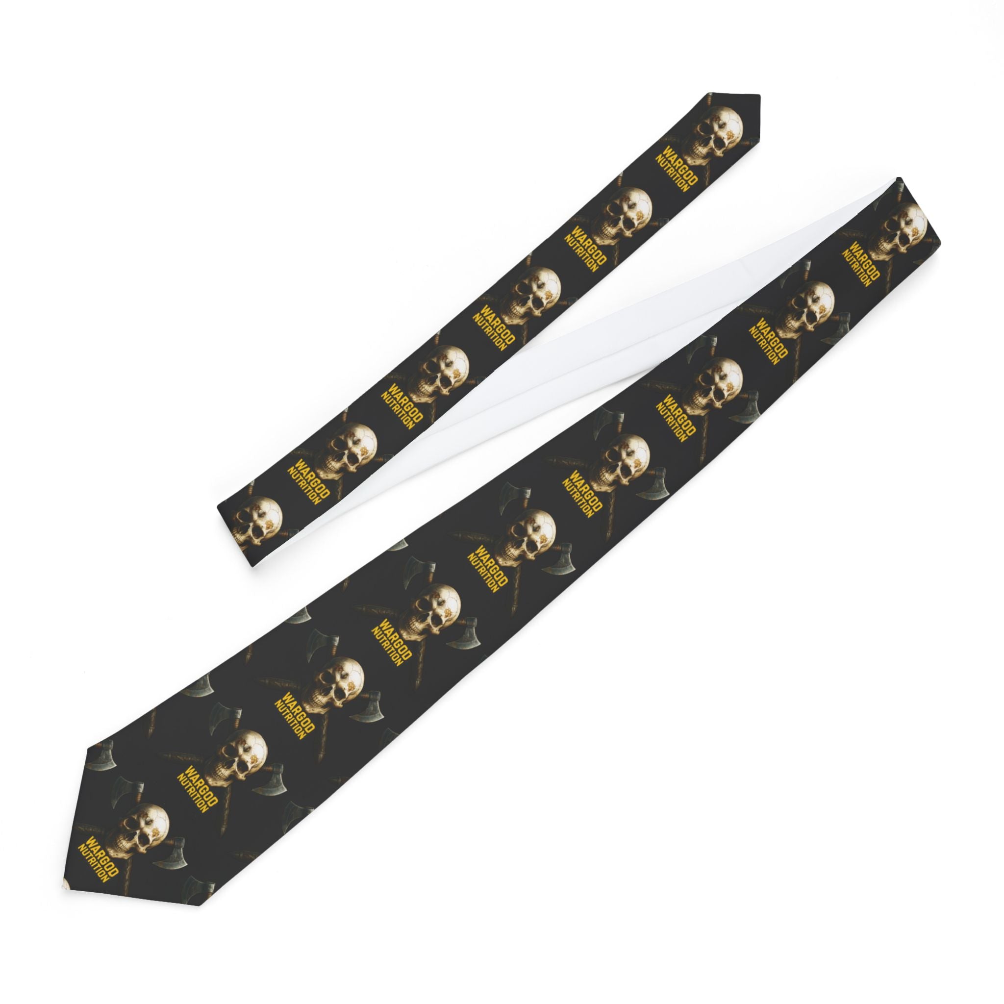 Skull & Crossbones Necktie – 'Dead Men Tell No Tales' Pirate Fashion Tie