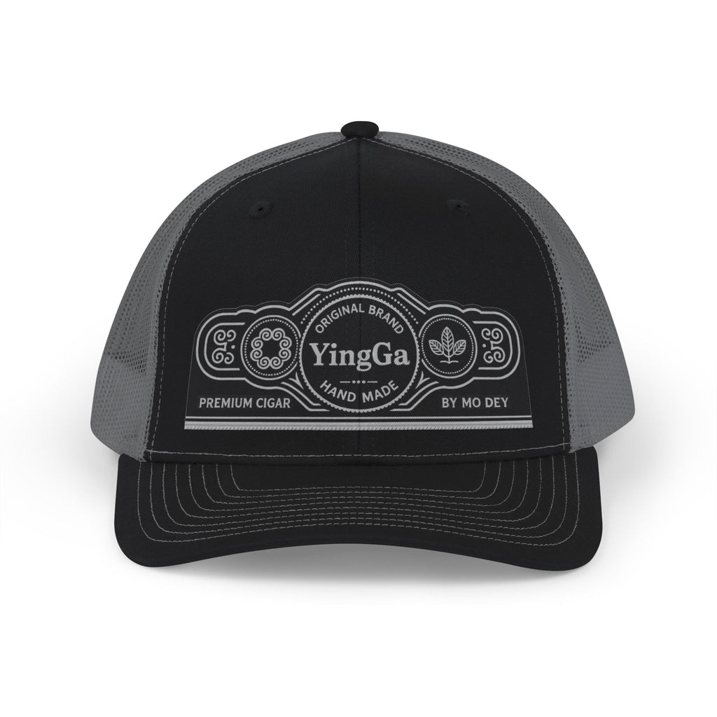 YingGa Vintage Patch Trucker Cap - Mesh Snapback Hat