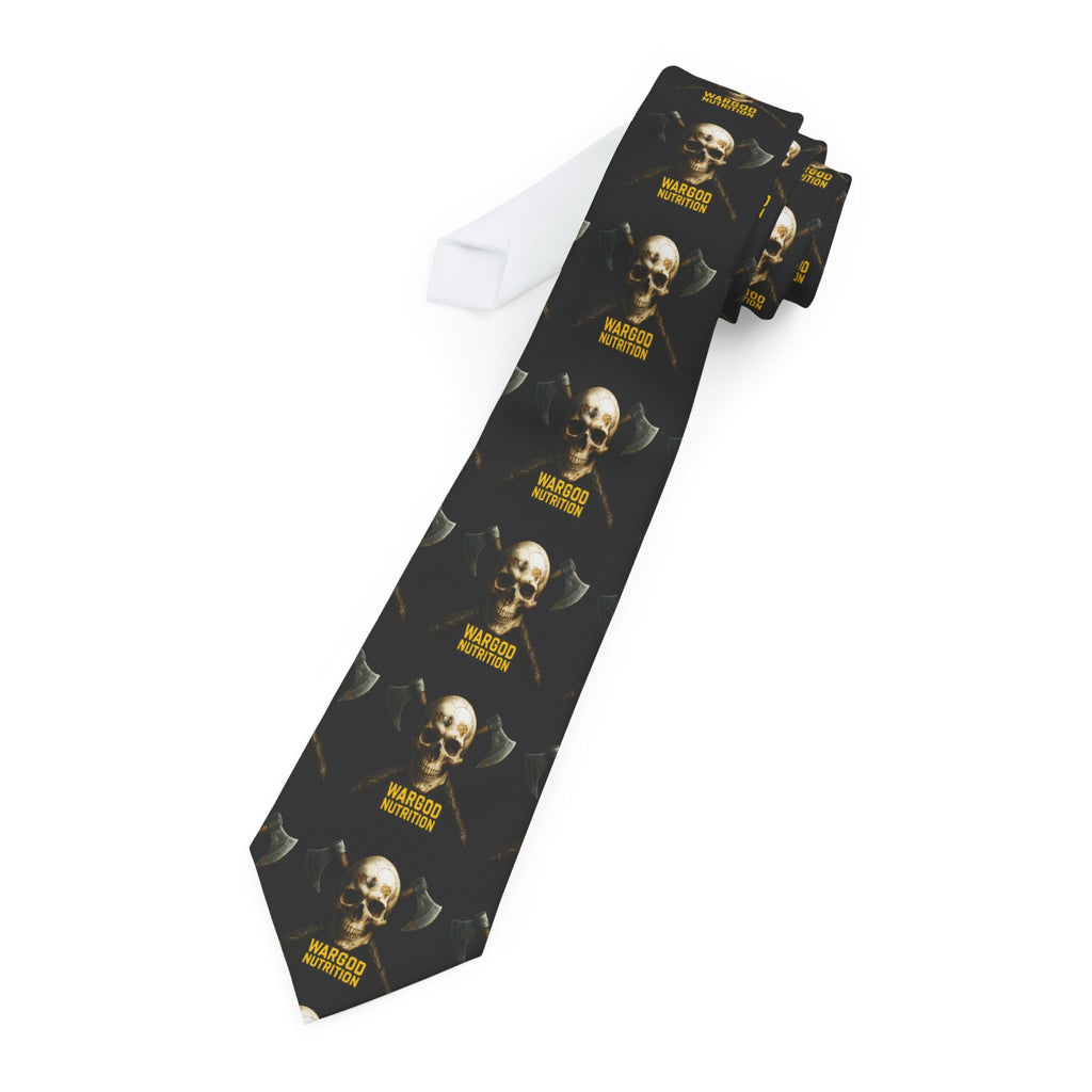 Skull & Crossbones Necktie – 'Dead Men Tell No Tales' Pirate Fashion Tie