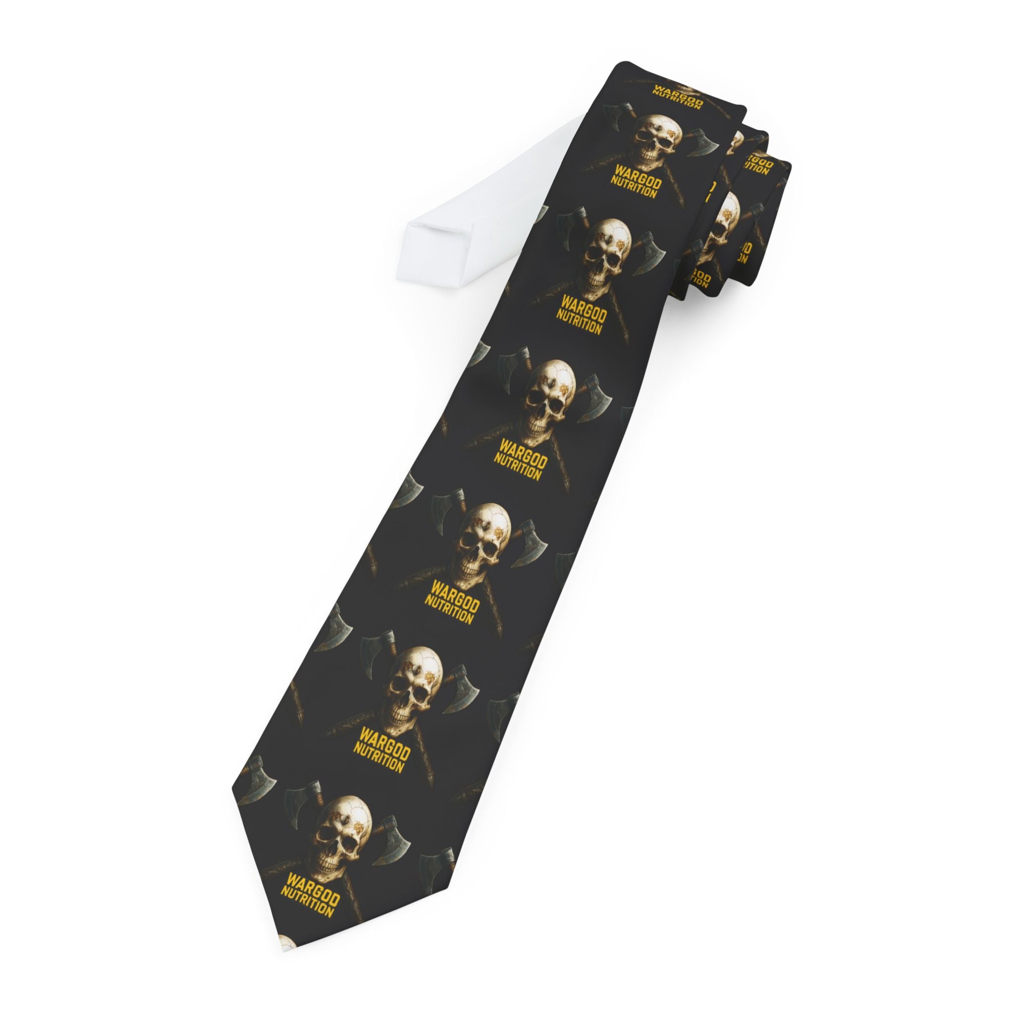 Skull & Crossbones Necktie – 'Dead Men Tell No Tales' Pirate Fashion Tie